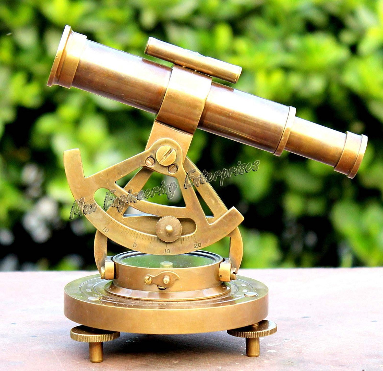 Alidad!   e Etsy - solid brass alidade compass maritime ship working instrument nautical alidade 5